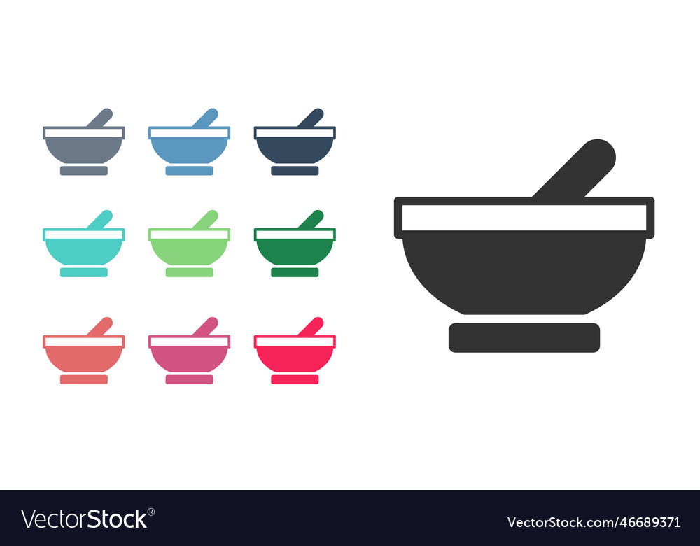 Black witch cauldron icon isolated on white