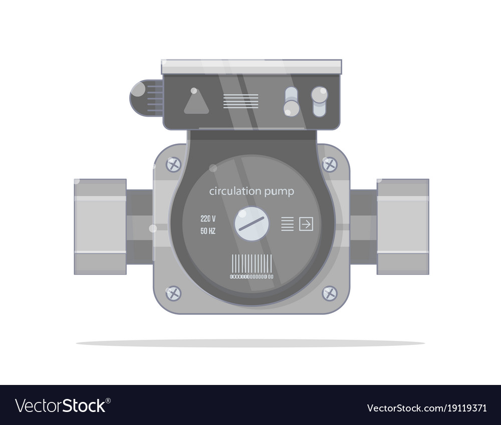 Circulation pump bright linear style