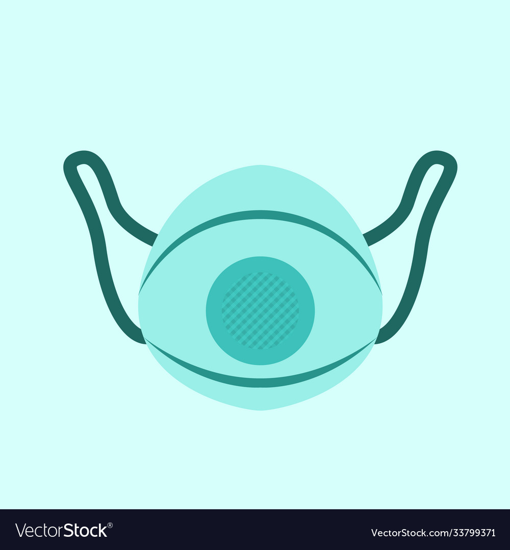 Medical mask design object objects