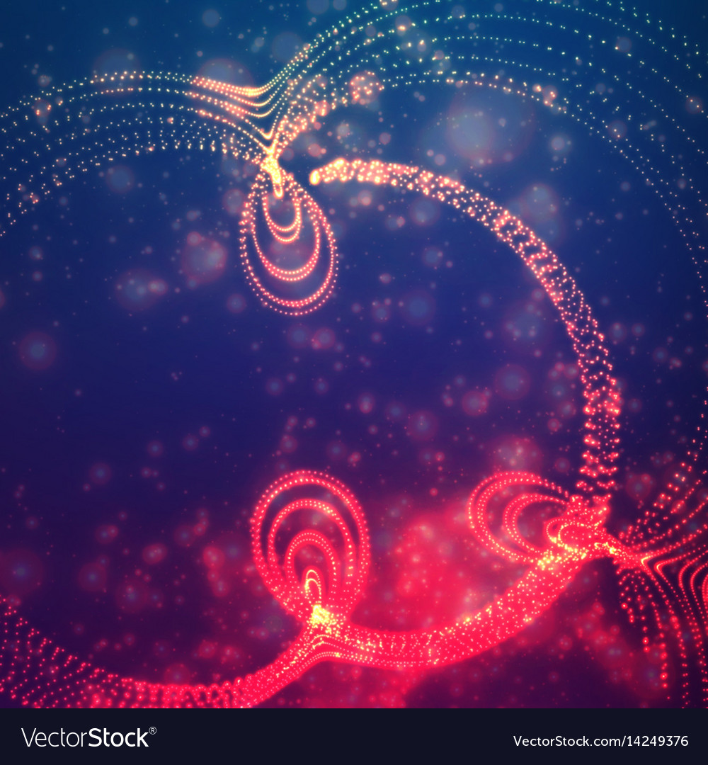 Abstract space background explosion