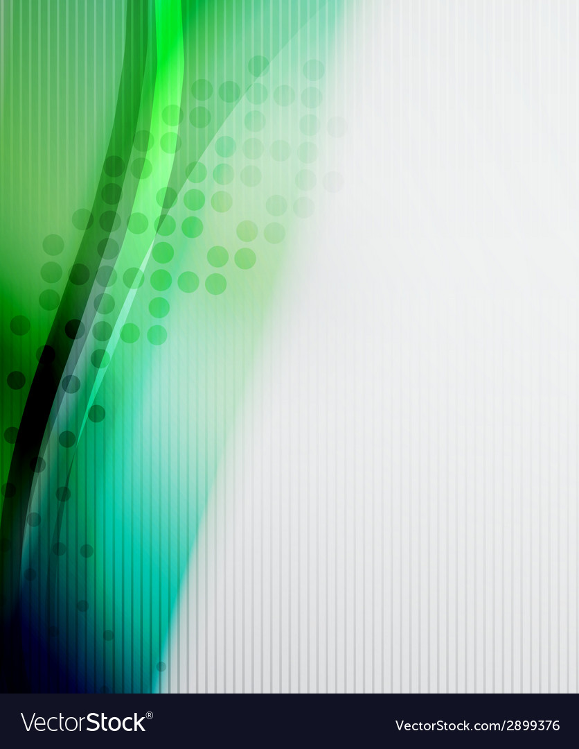 Blue green blur color wave Royalty Free Vector Image