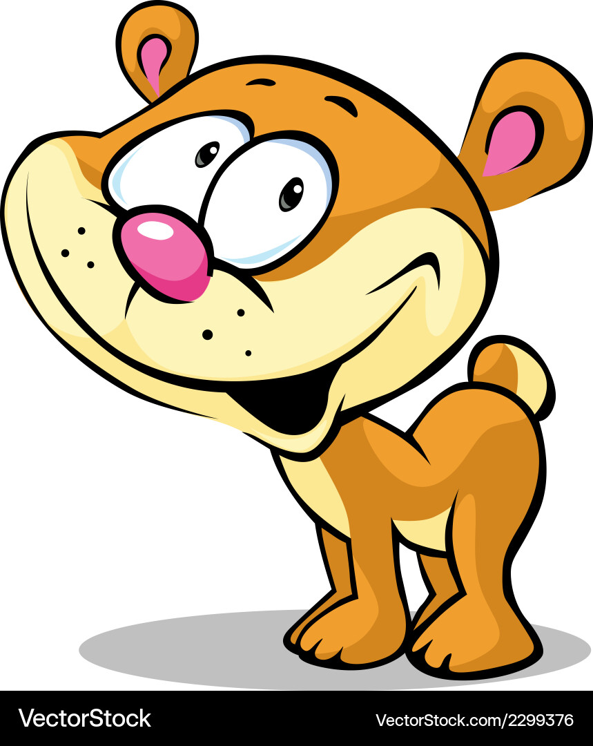 Funny cute bear Royalty Free Vector Image - VectorStock