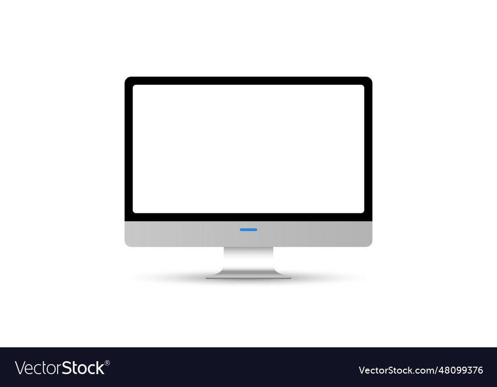 Modern computer monitor simulation object