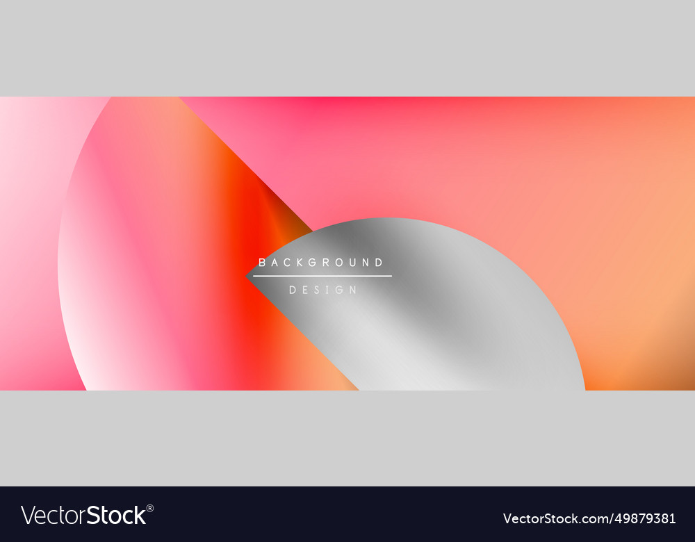Bright color circle and round element minimal vector image Bright color circle and round element minimal