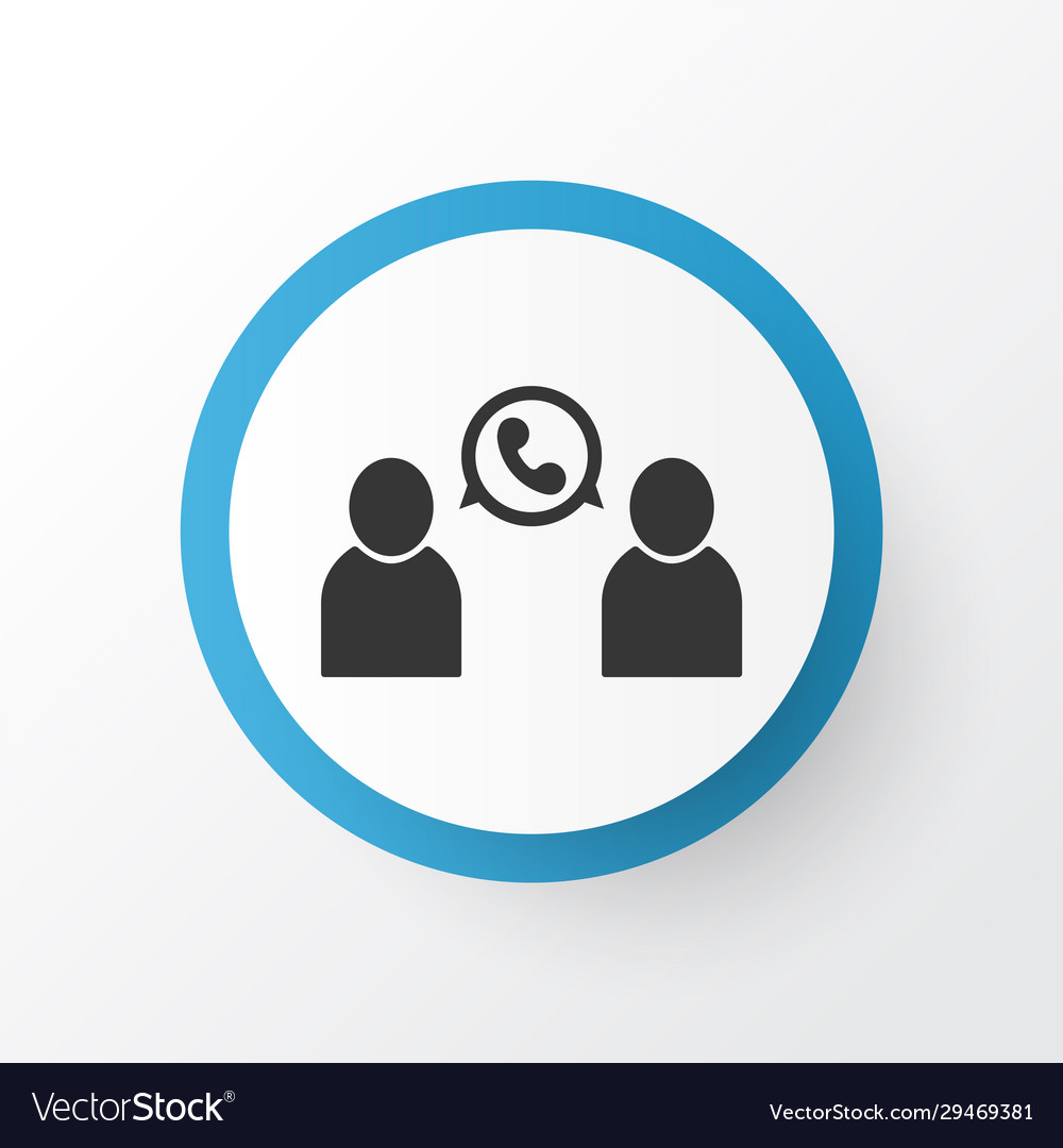 Call icon symbol premium quality isolated talking Vector Image