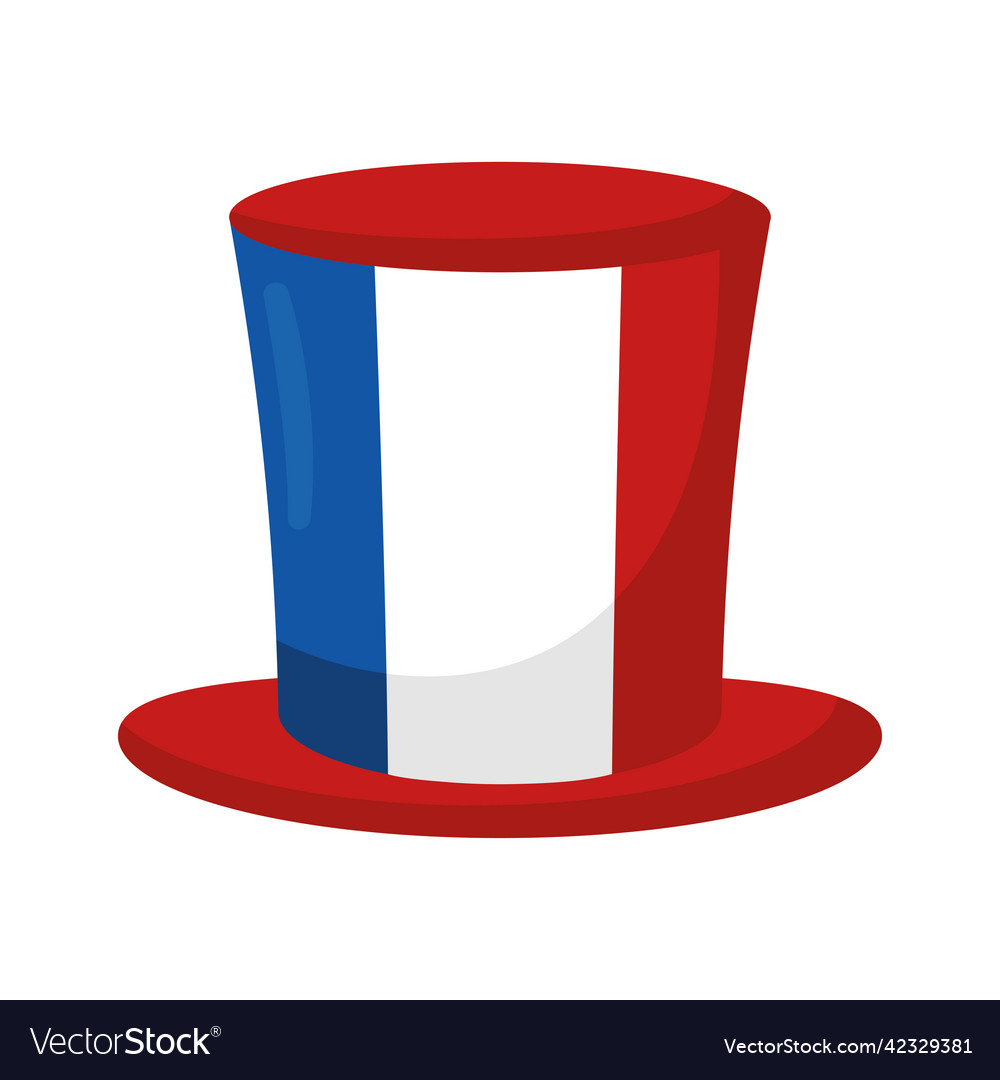 French Hat Royalty Free Vector Image - Vectorstock