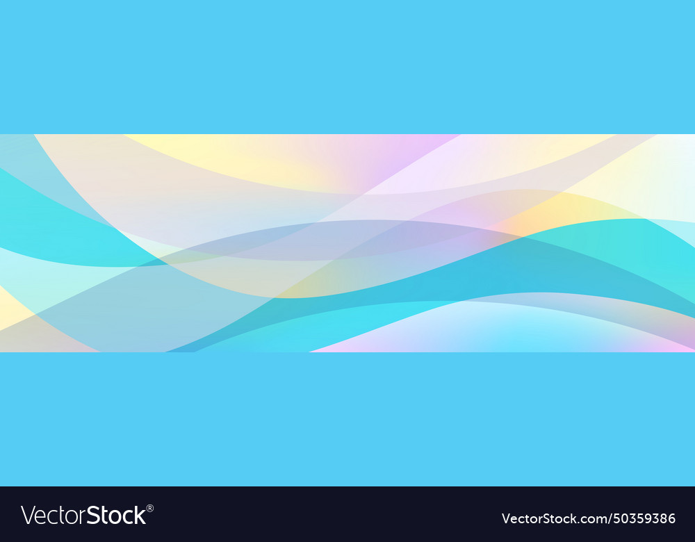 Abstract colorful website banner header vector image Abstract colorful website banner header