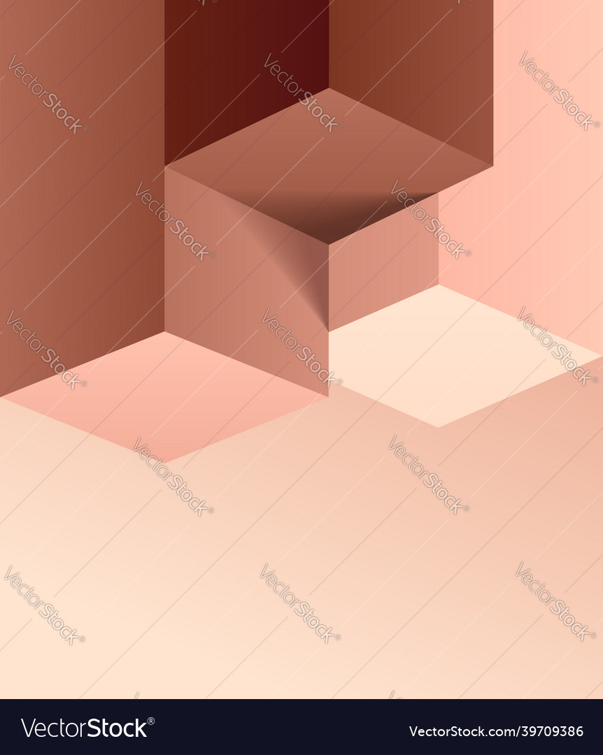 Abstract cube texture background geometric style Vector Image Abstract cube texture background geometric style