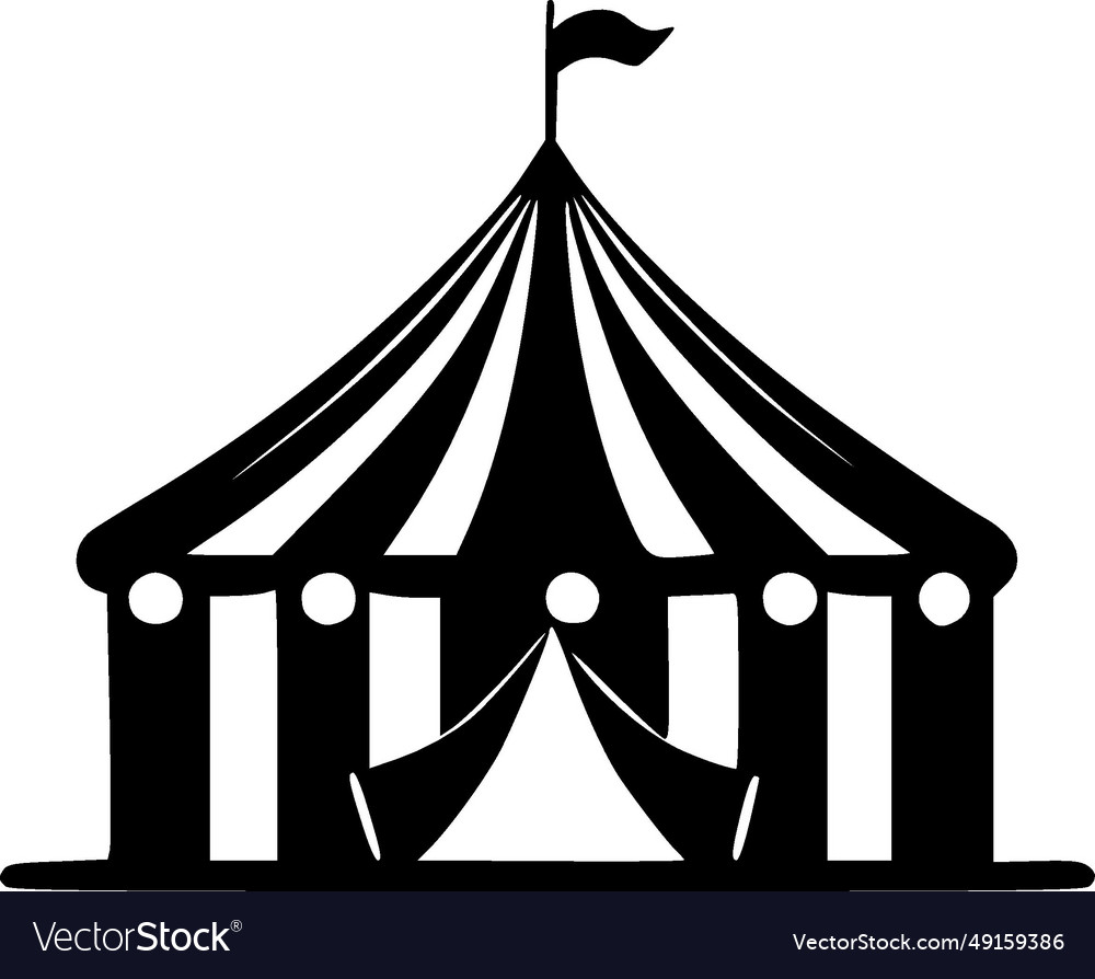 Circus - minimalist and flat logo