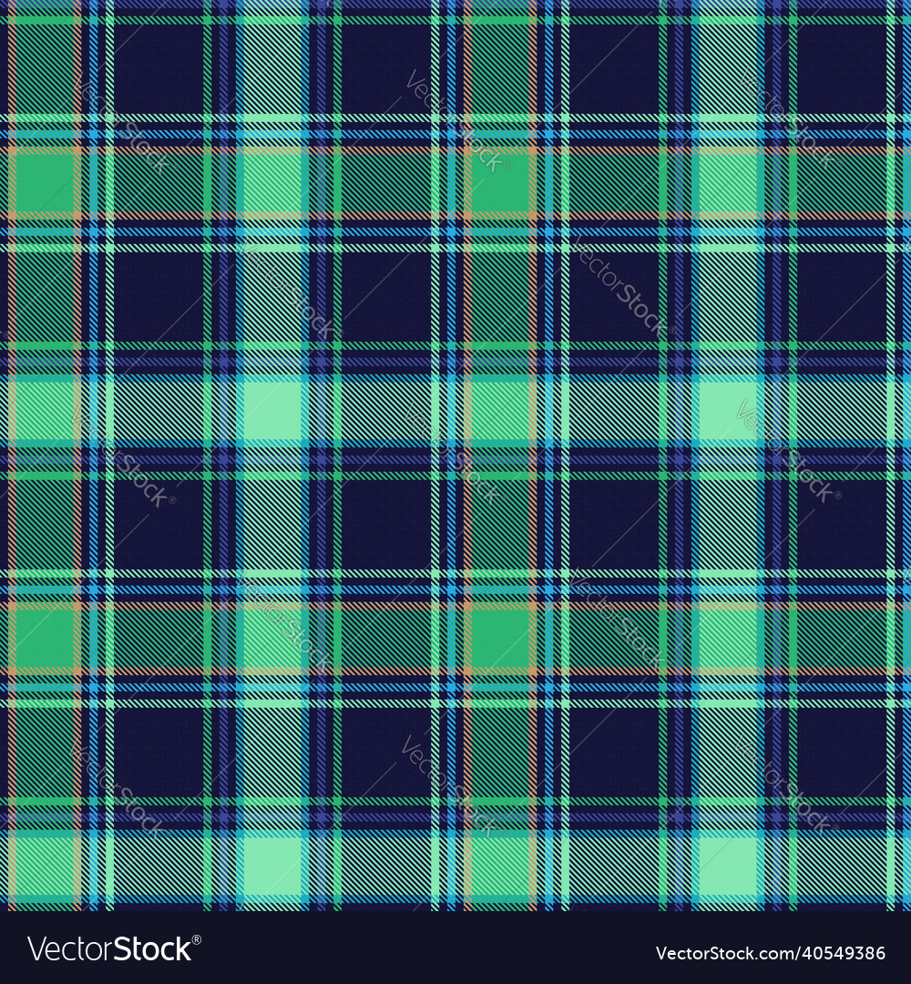 Colourful plaid textured seamless pattern Vector Image