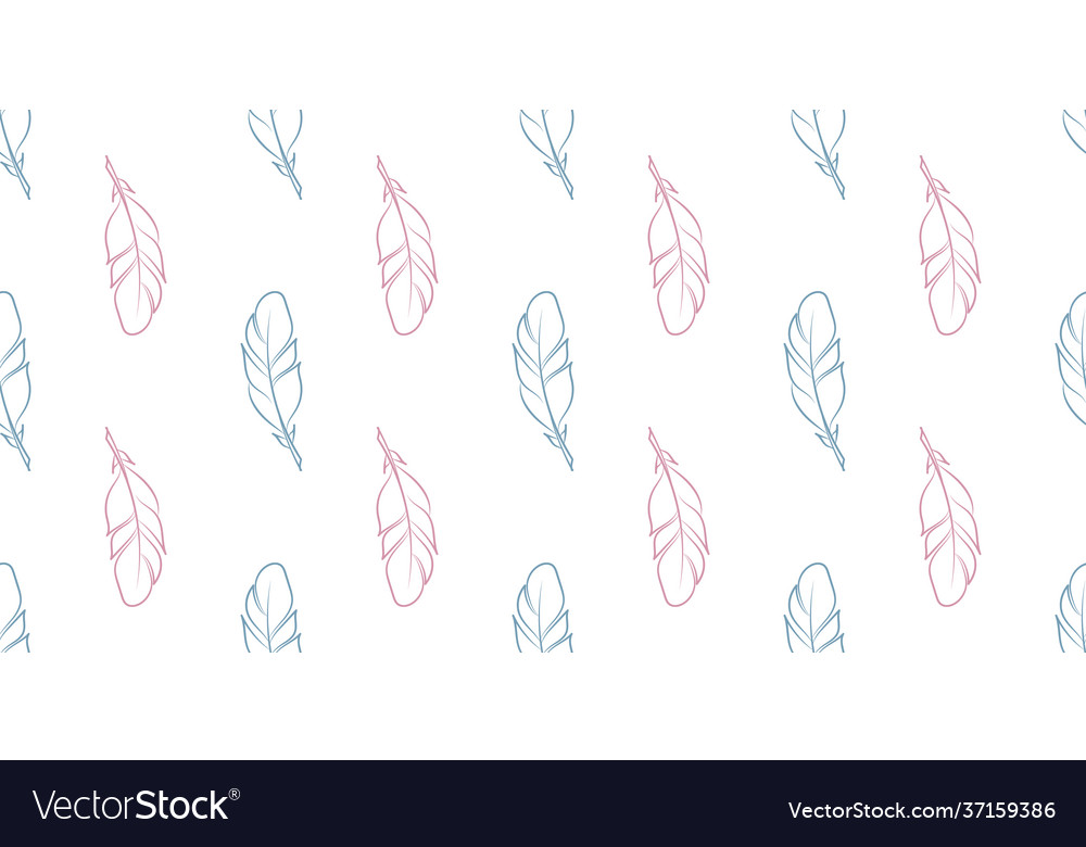 Feather seamless repeat pattern background