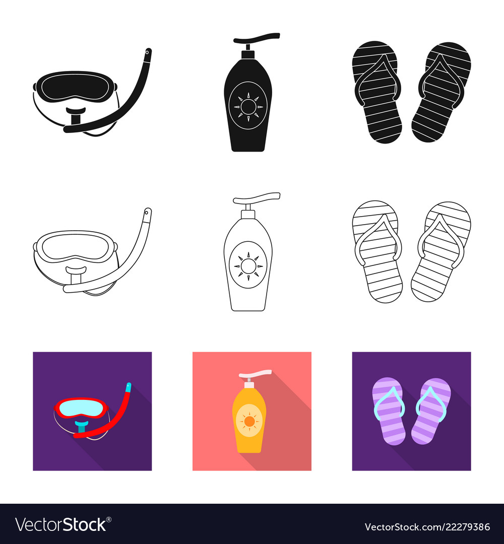 Isolated object of pool and swimming icon