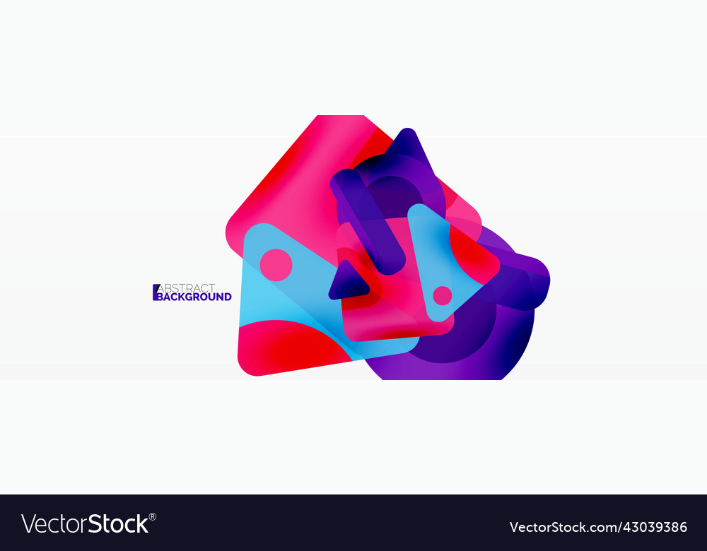 Line triangle square and circle primitive