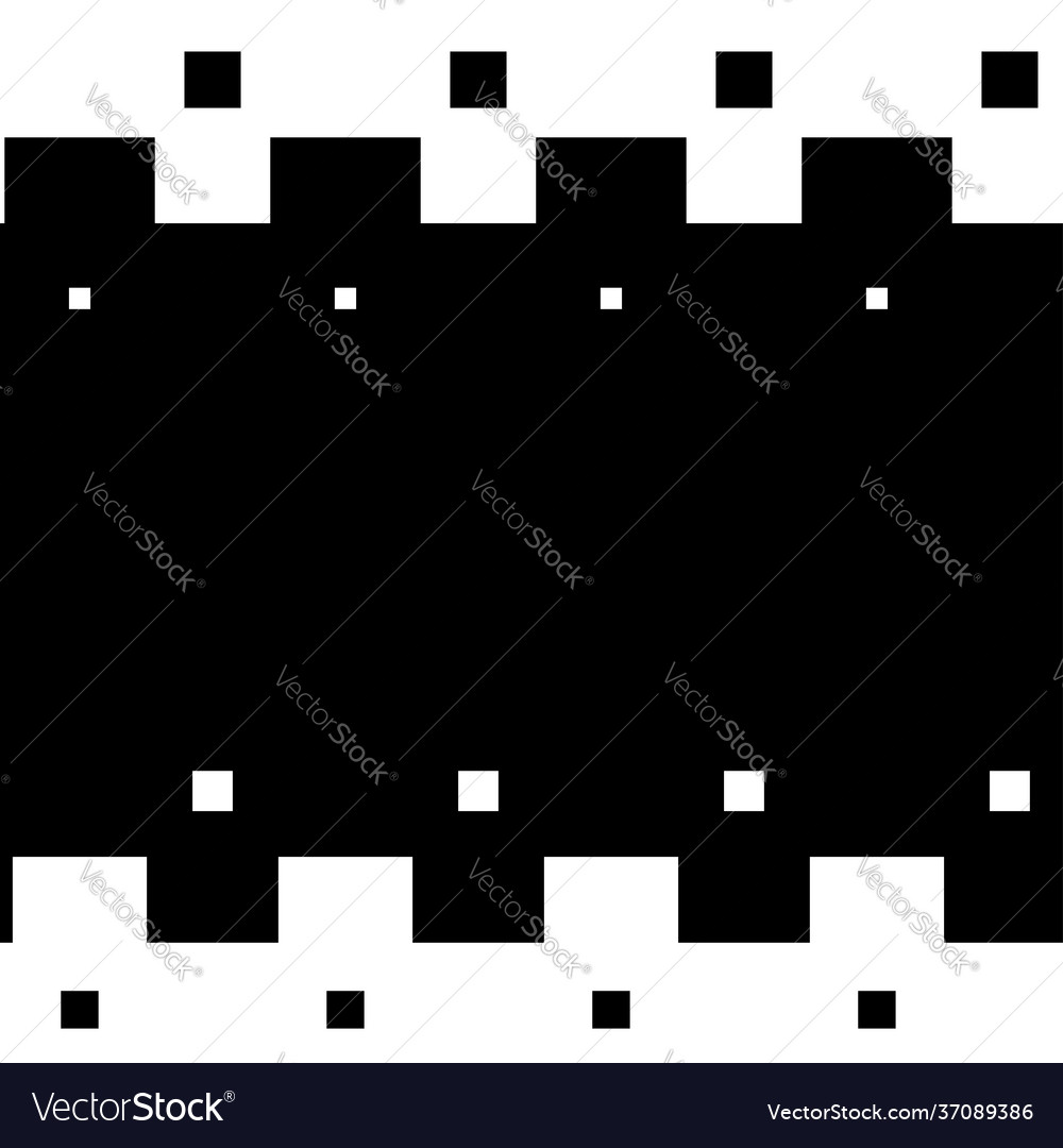 Linear square halftone screentone element squares vector image Linear square halftone screentone element squares