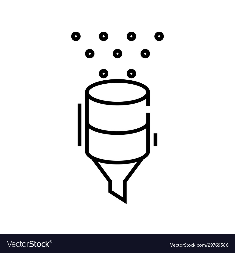 Marker Line Icon - Location Pointer