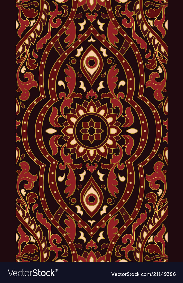 Red abstract pattern