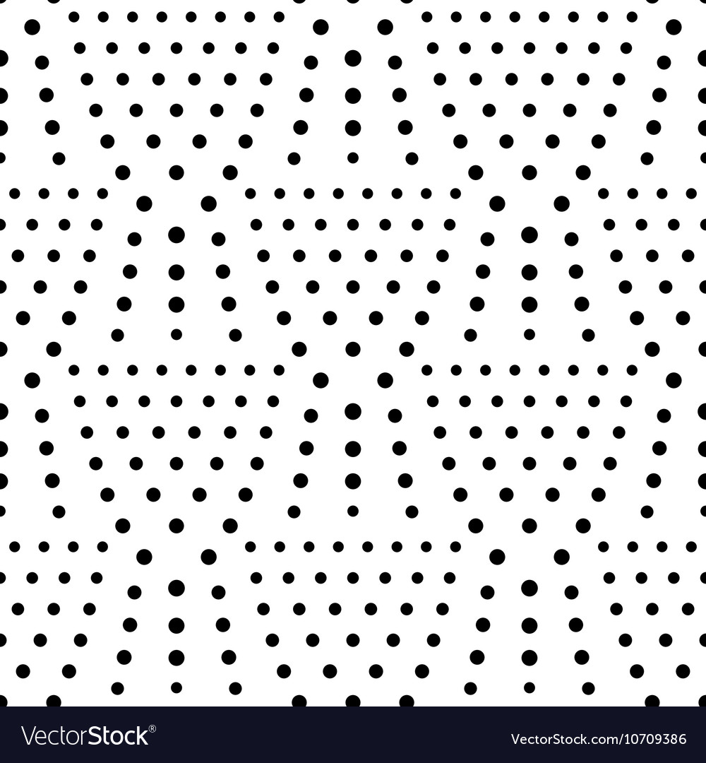 Seamless dot pattern polka background