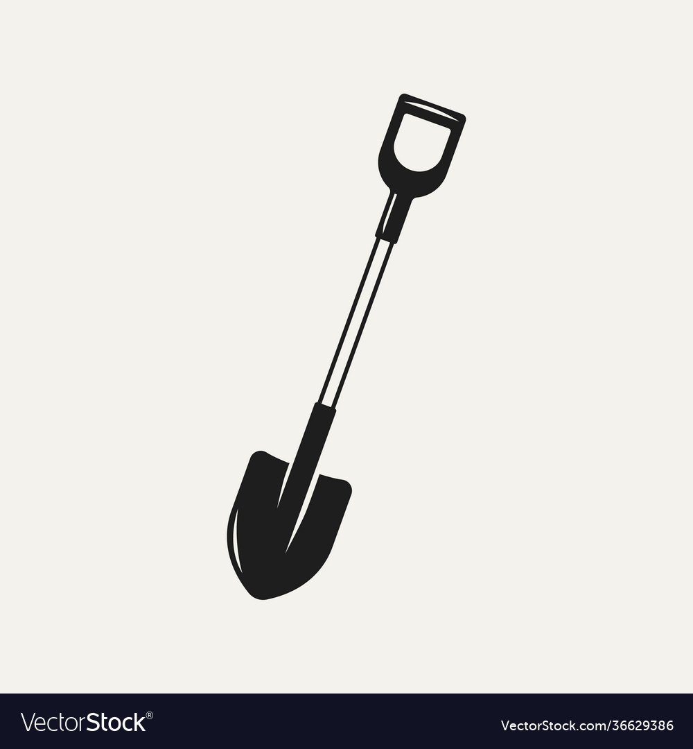 Vintage Schaufel Icon