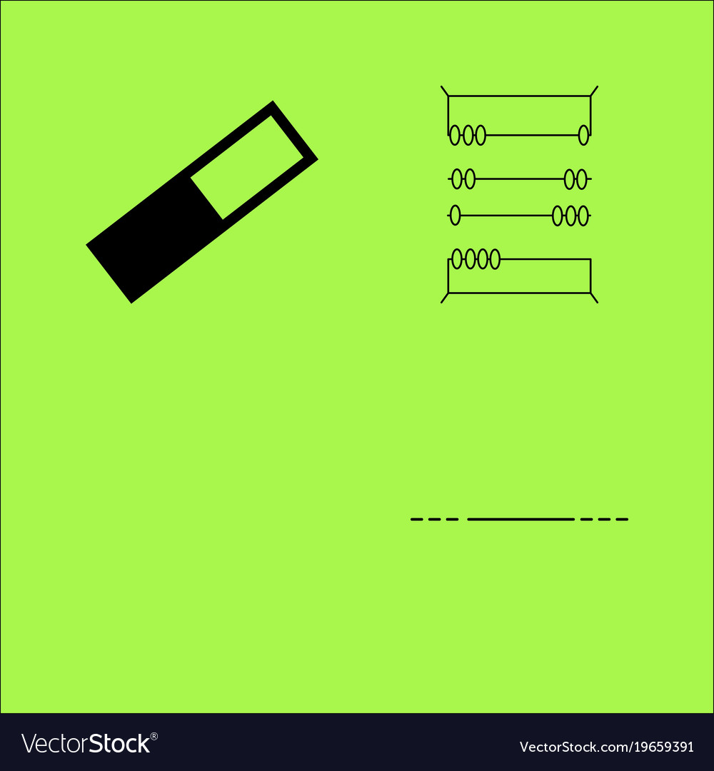 Basic content simple linear outline icon set