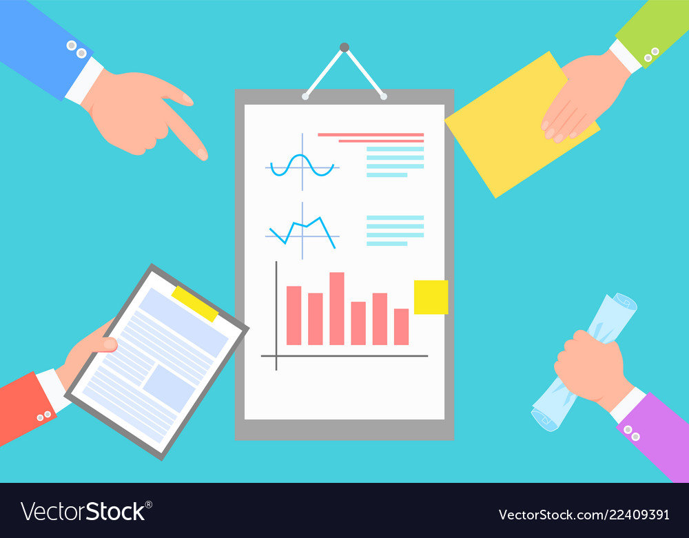 Business data statistics chart and plots images