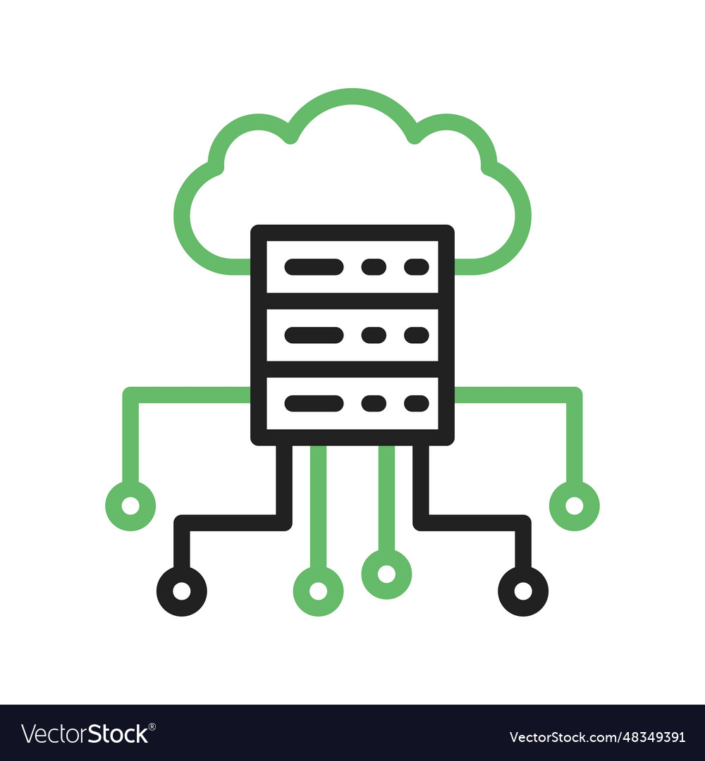 Cloud computing icon image