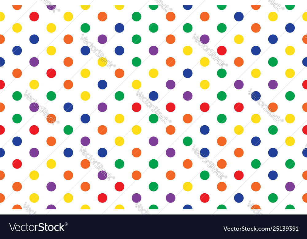Colorful Circle Pattern Background