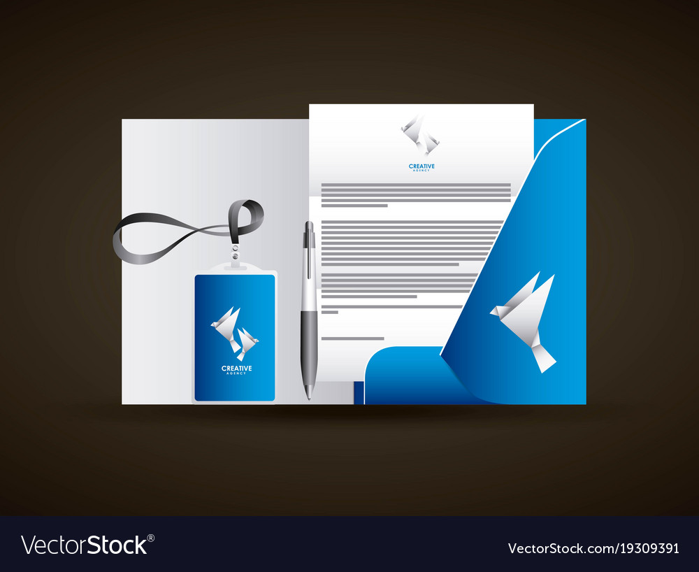 Corporate identity creative agency branding