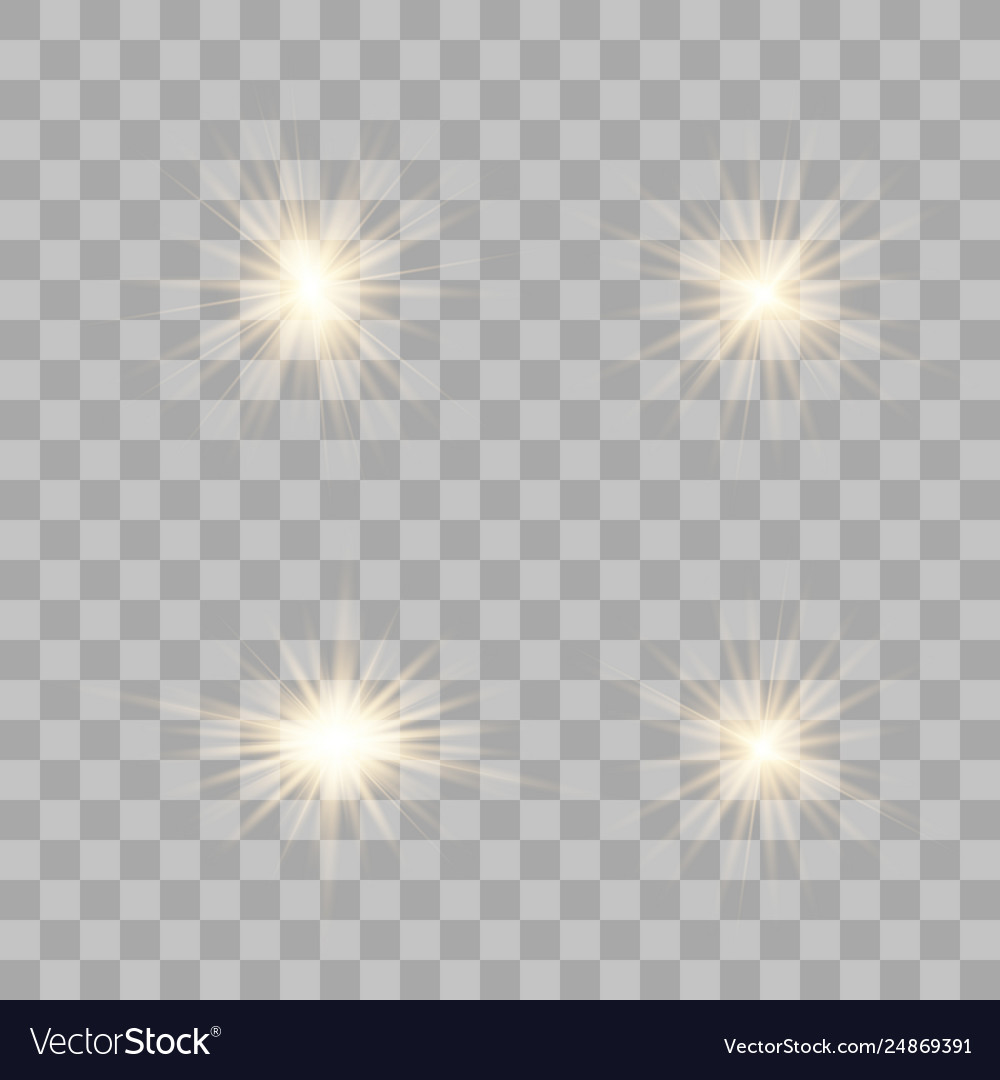 Gold Light Burst Effekt