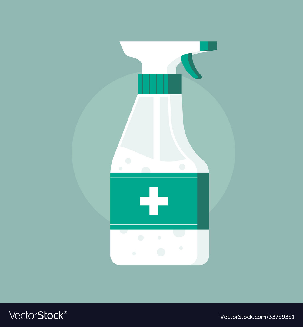 Hand sanitizer design object medical objects