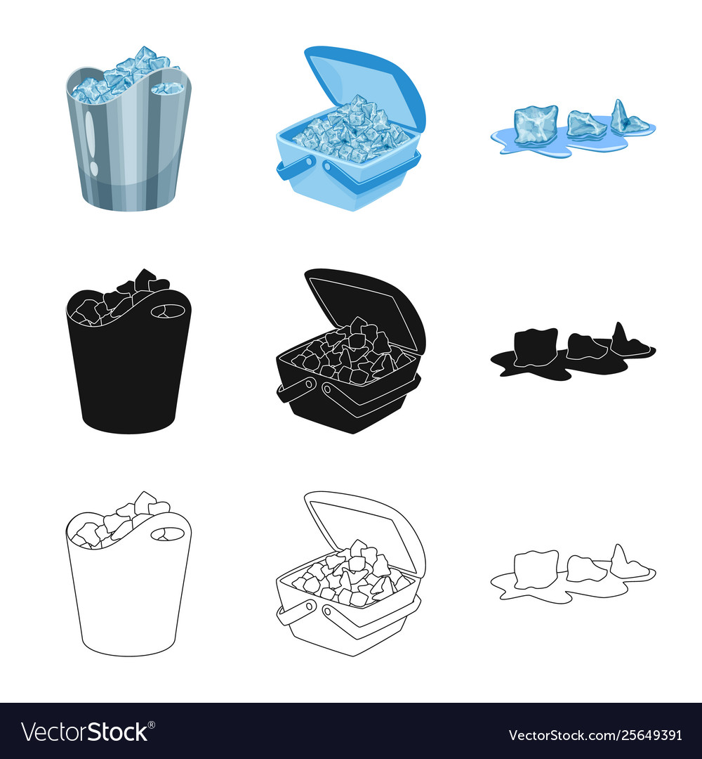 Isolated object texture and frozen icon