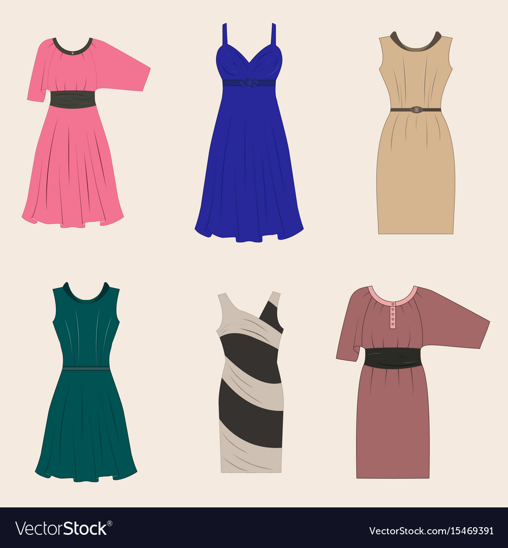 different dress styles for ladies