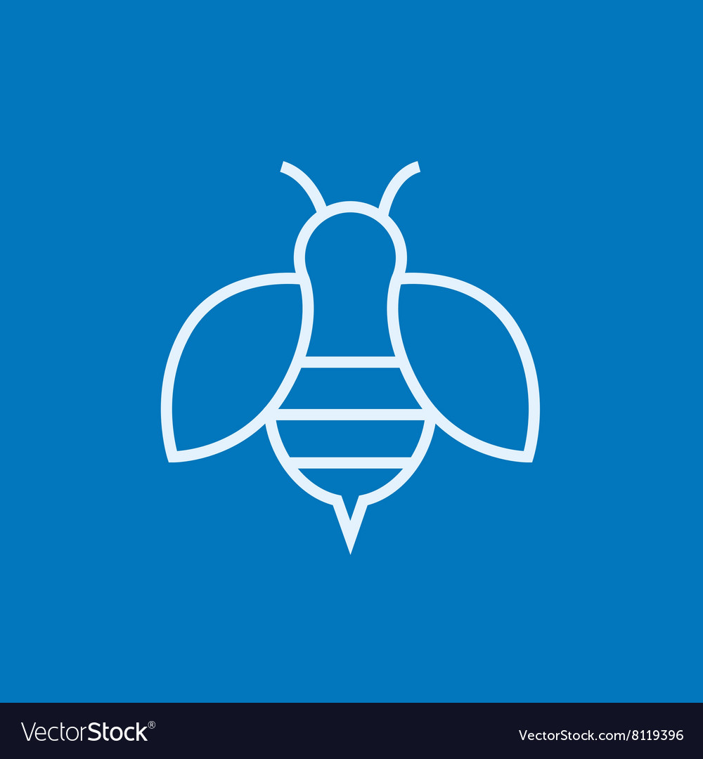 Bee line icon