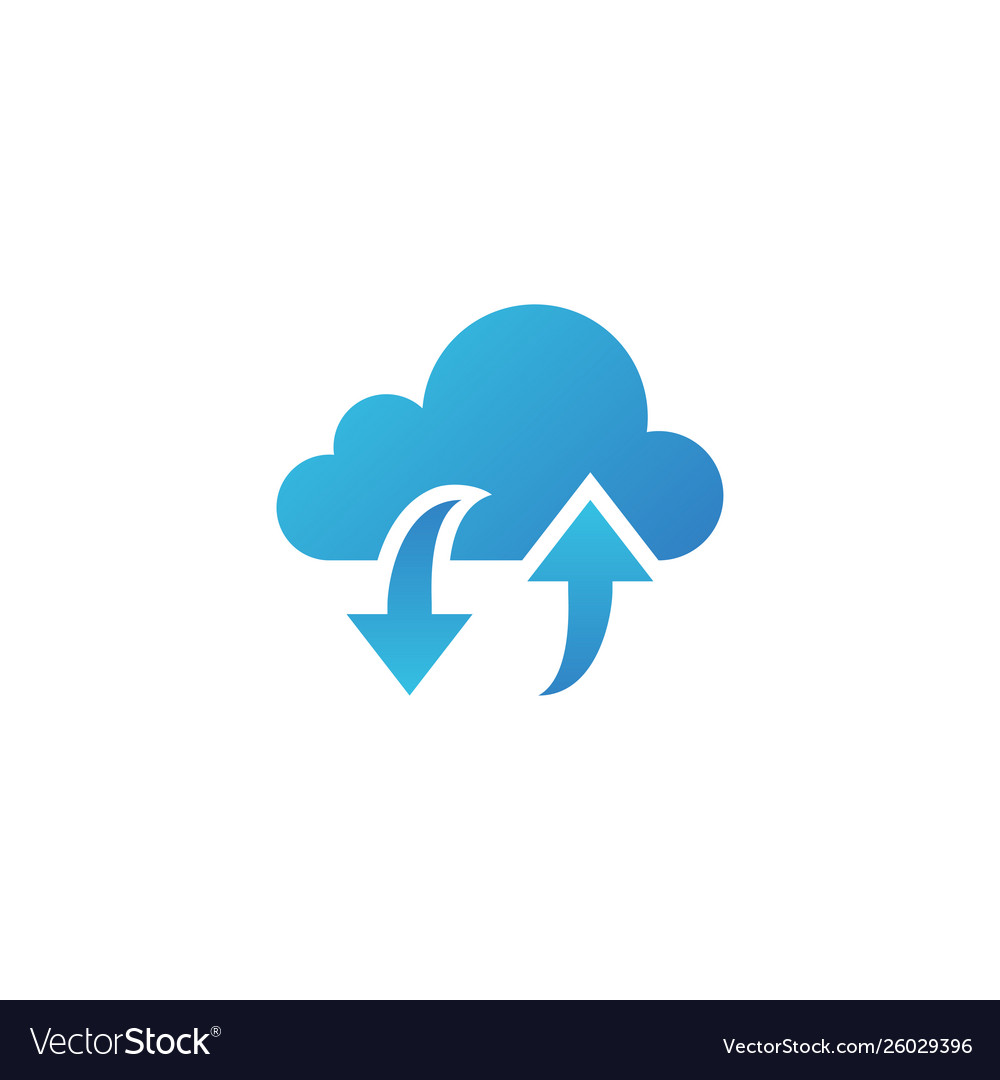 Logo der Cloud-Technologie