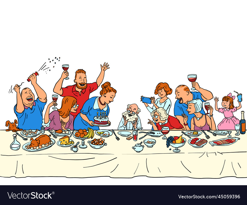 Familienfeier zum Geburtstag