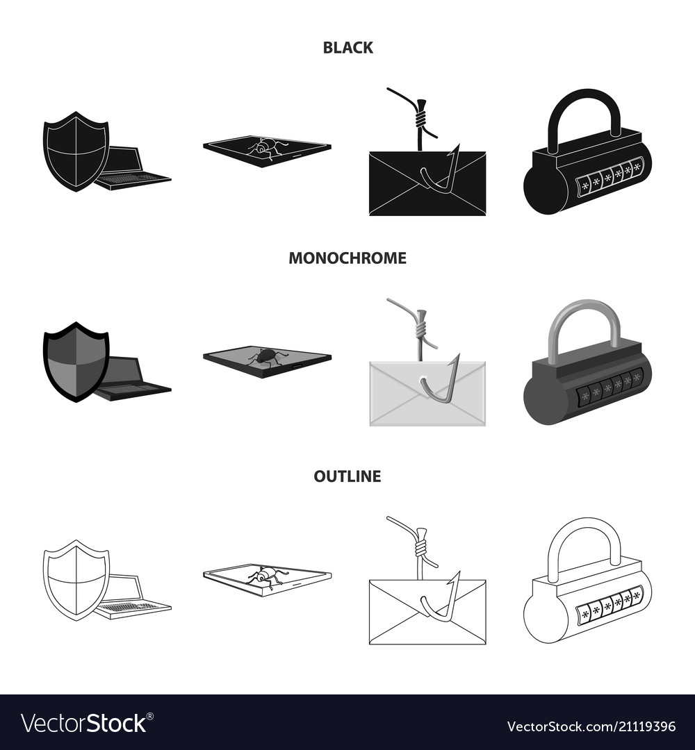 Hacker-System-Verbindung Hacker und Hacker vector image Hacker-System-Verbindung Hacker und Hacker
