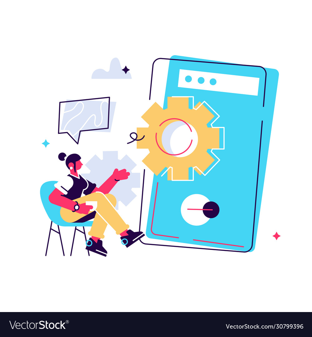 Mobile application development process