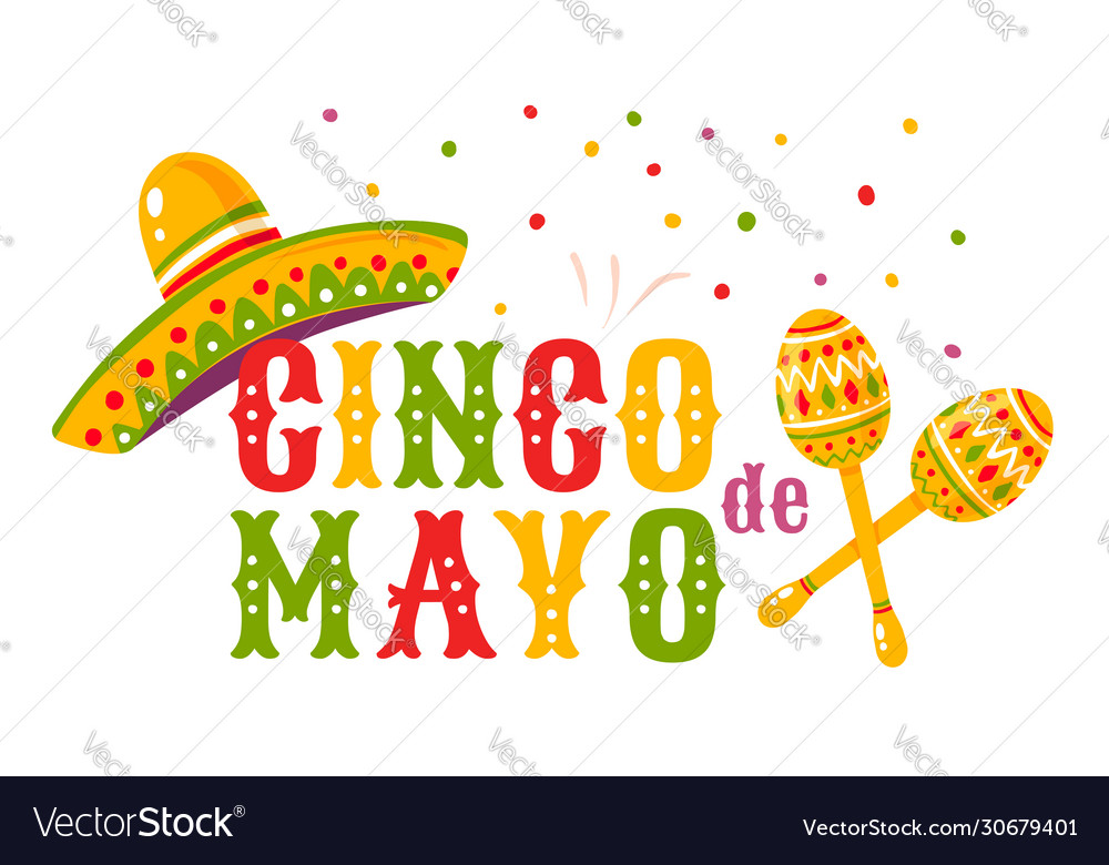 Cinco de mayo poster Royalty Free Vector Image