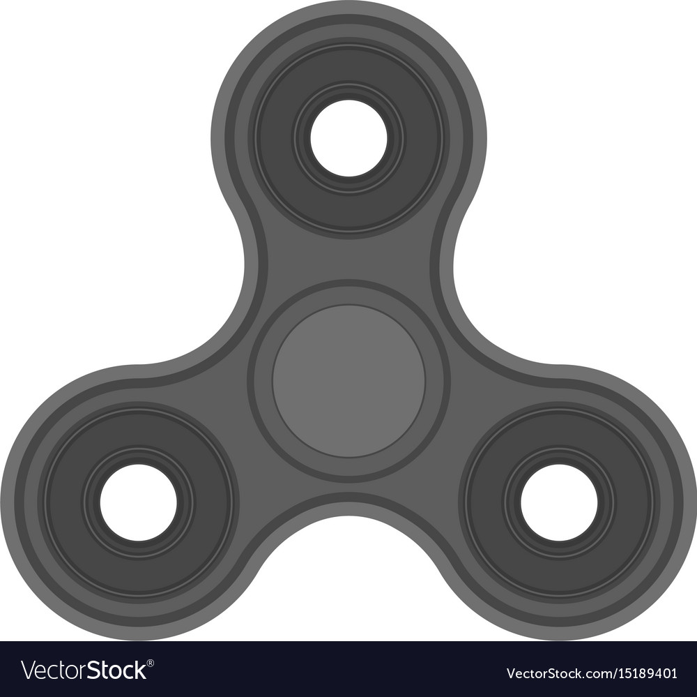 Isolated Fidget Spinner Icon