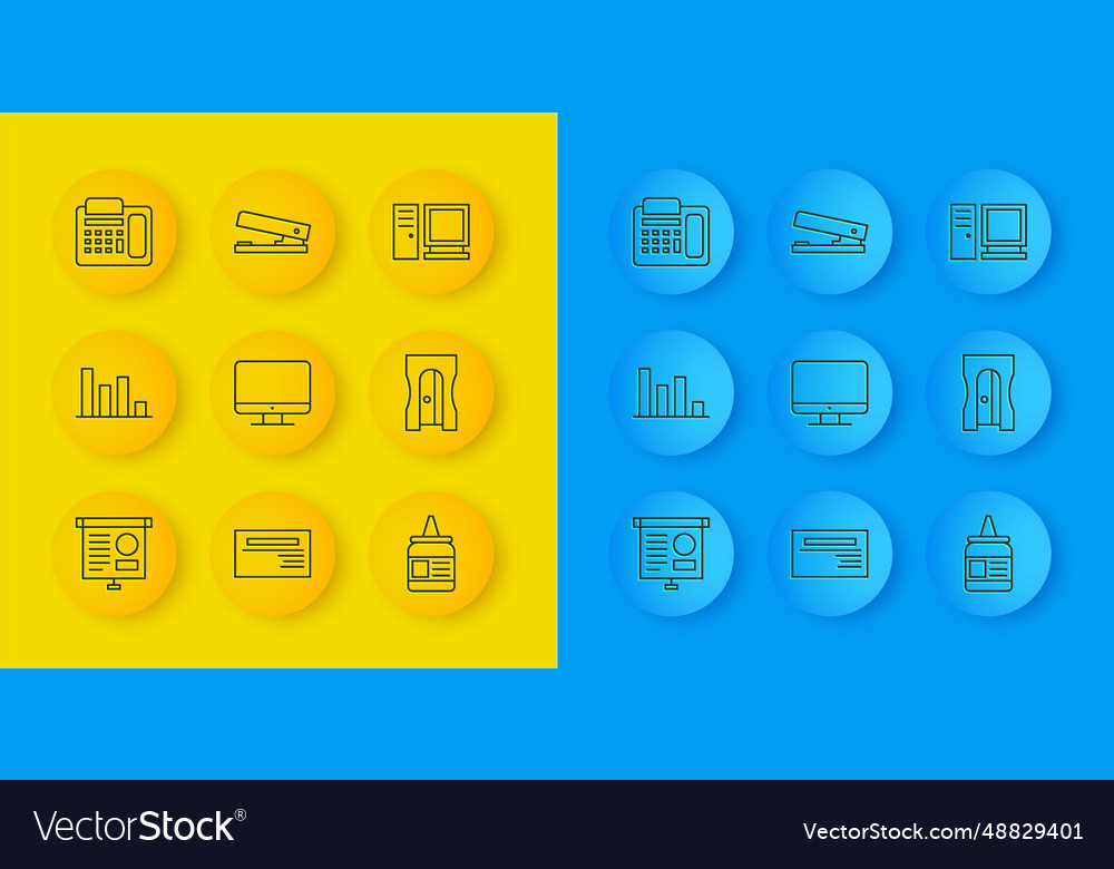 Set line chalkboard with diagram pie chart vector image Set line chalkboard with diagram pie chart