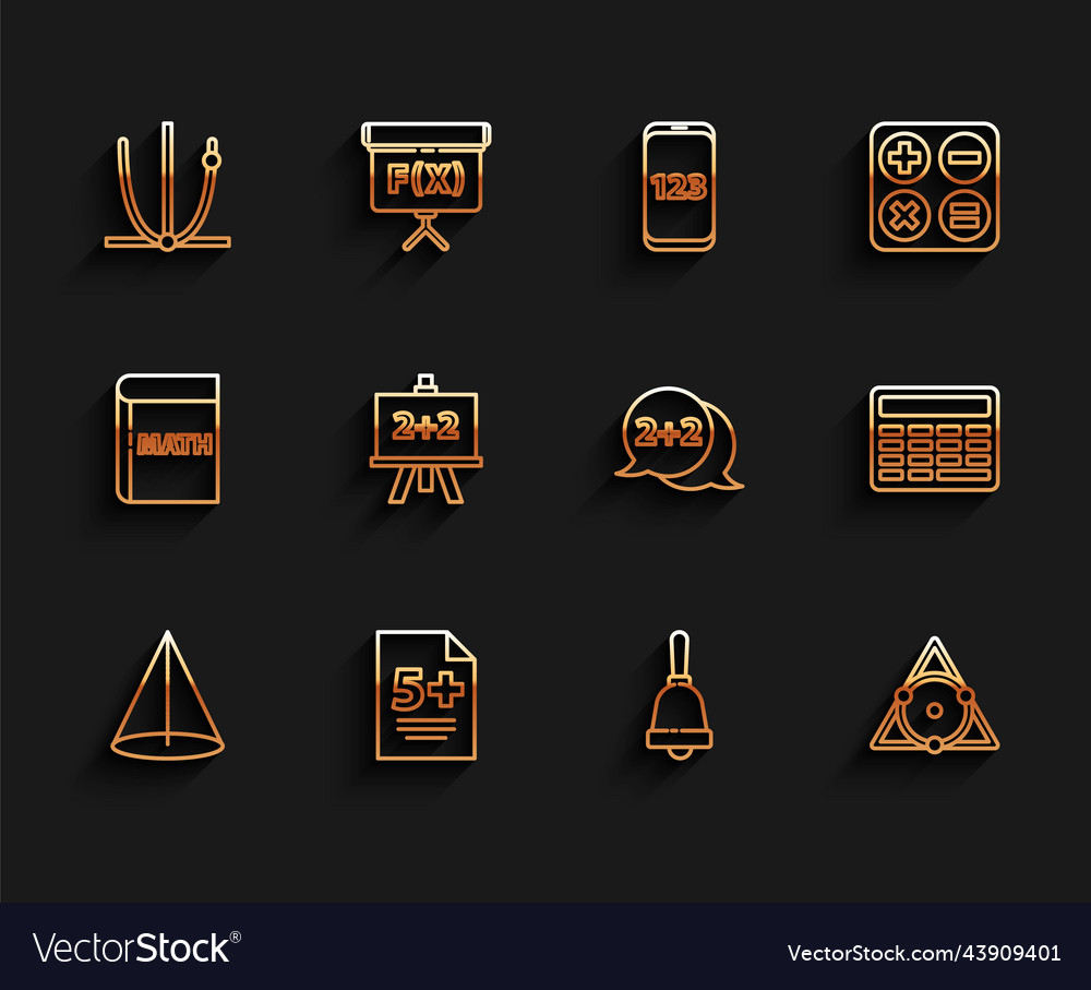 Set line graph schedule chart diagram Vector Image Set line graph schedule chart diagram