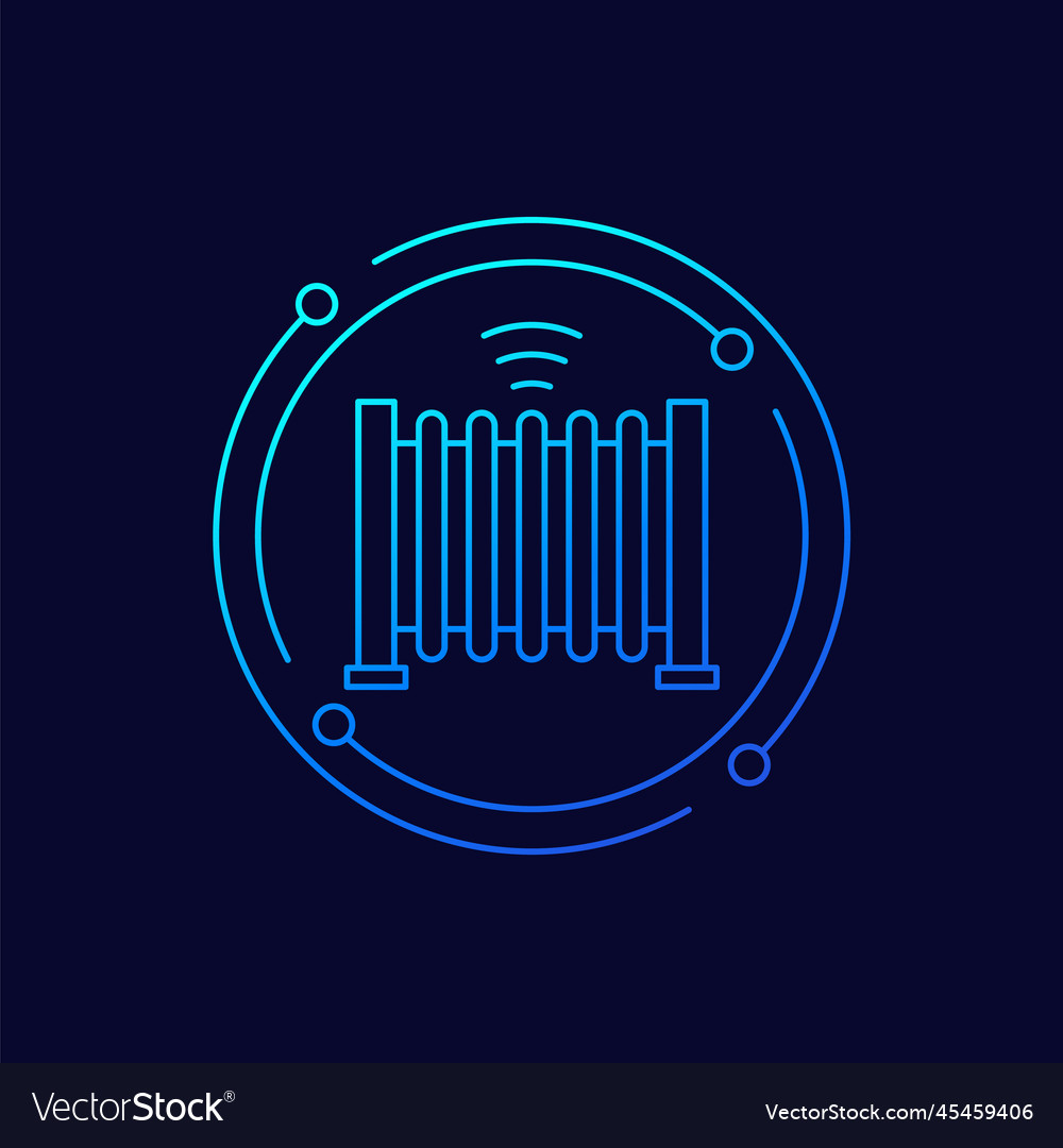 Automatic gate line icon