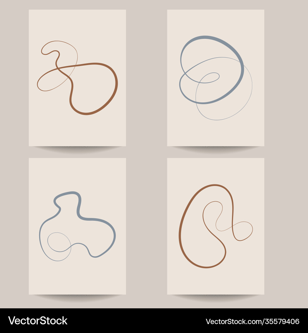 Set abstract backgrounds Royalty Free Vector Image