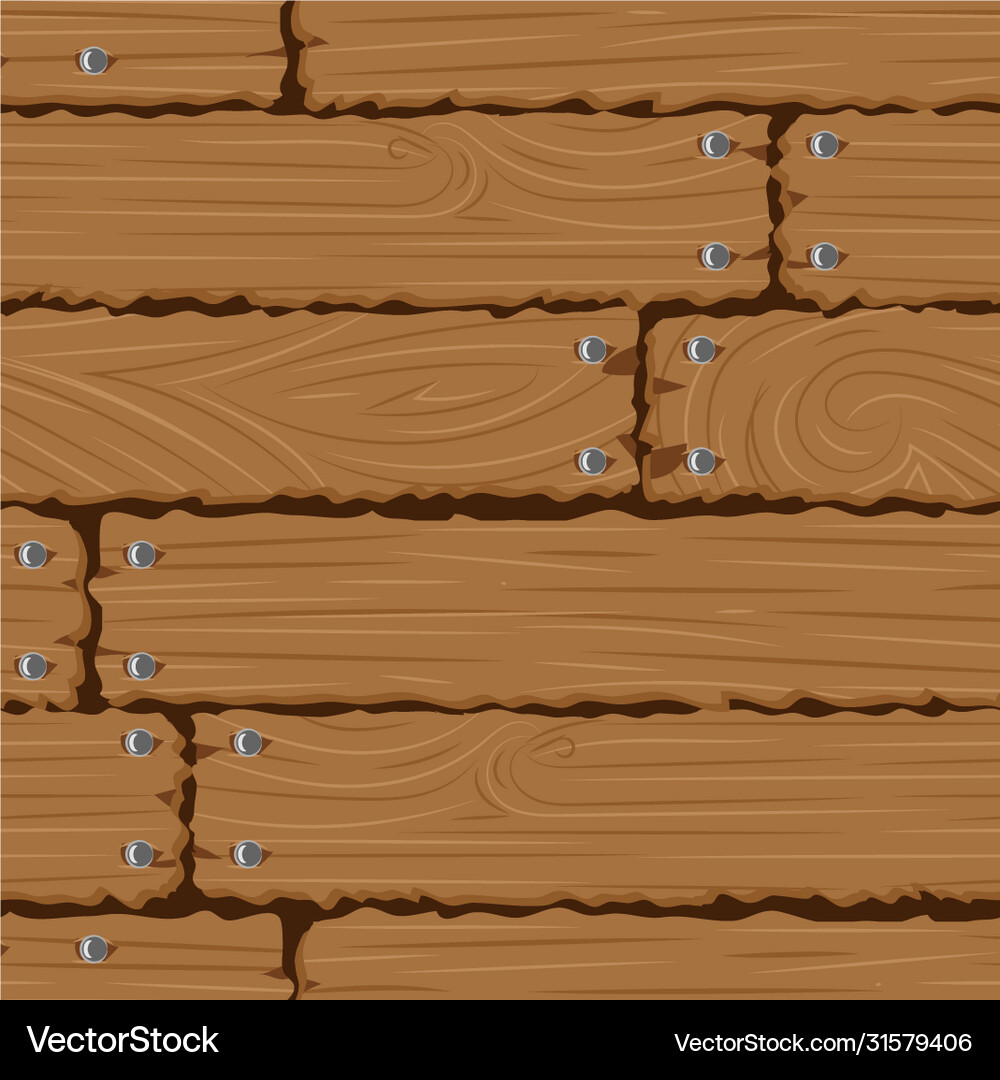 Texture wooden wall seamless background Royalty Free Vector