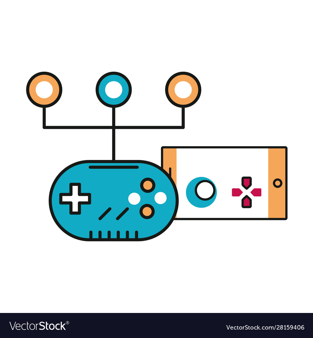 Video game controls handle icons