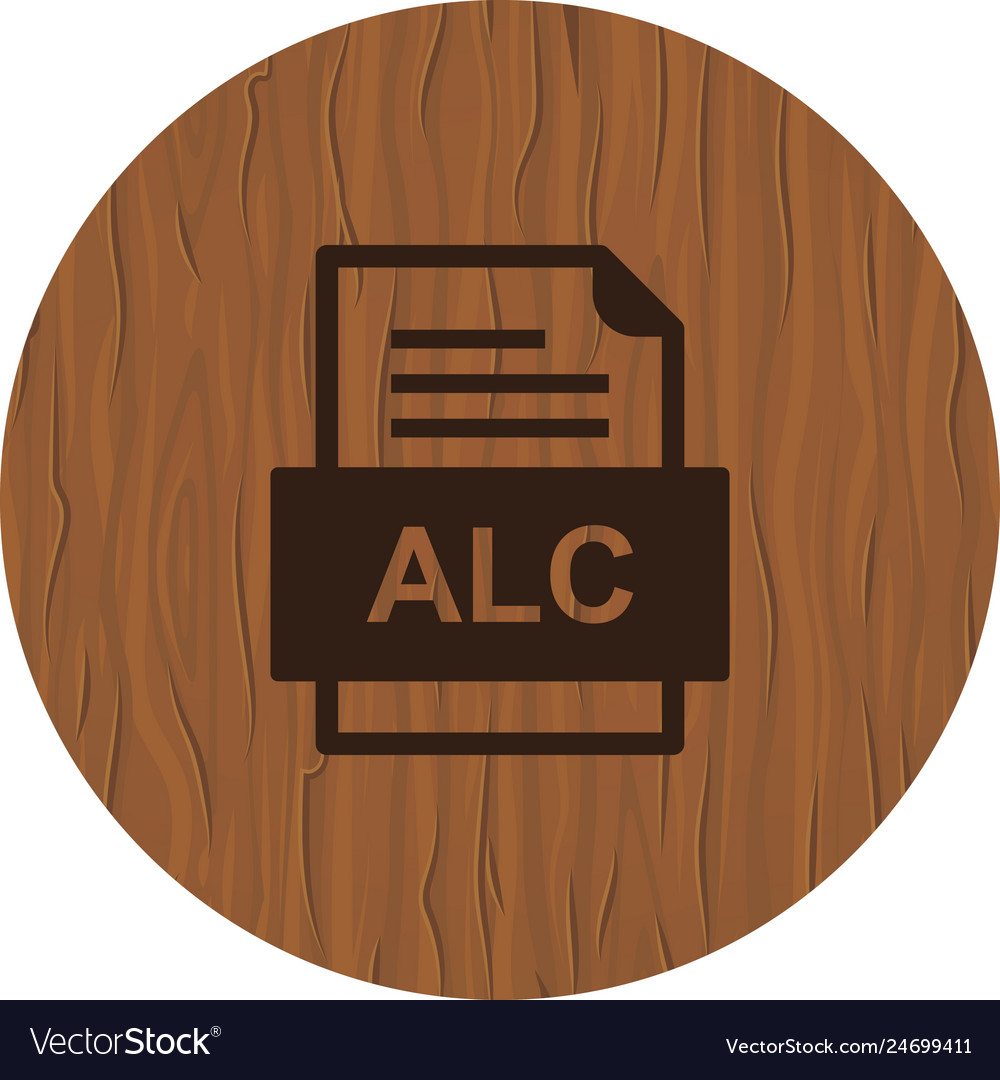 Alc file document icon