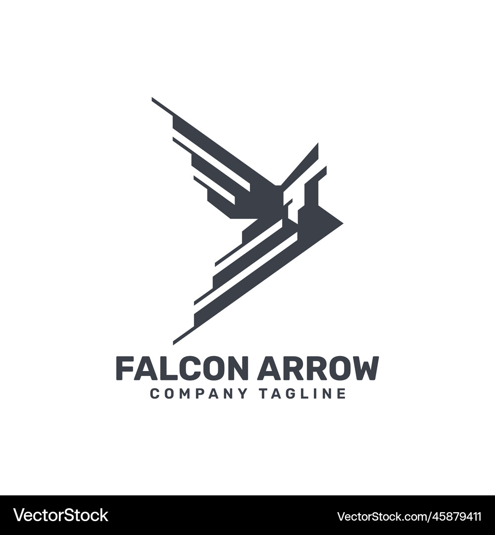 Dynamic Wing Vector Dynamic Arrow Logo - Eagle Wings Royalty Free Vector Image