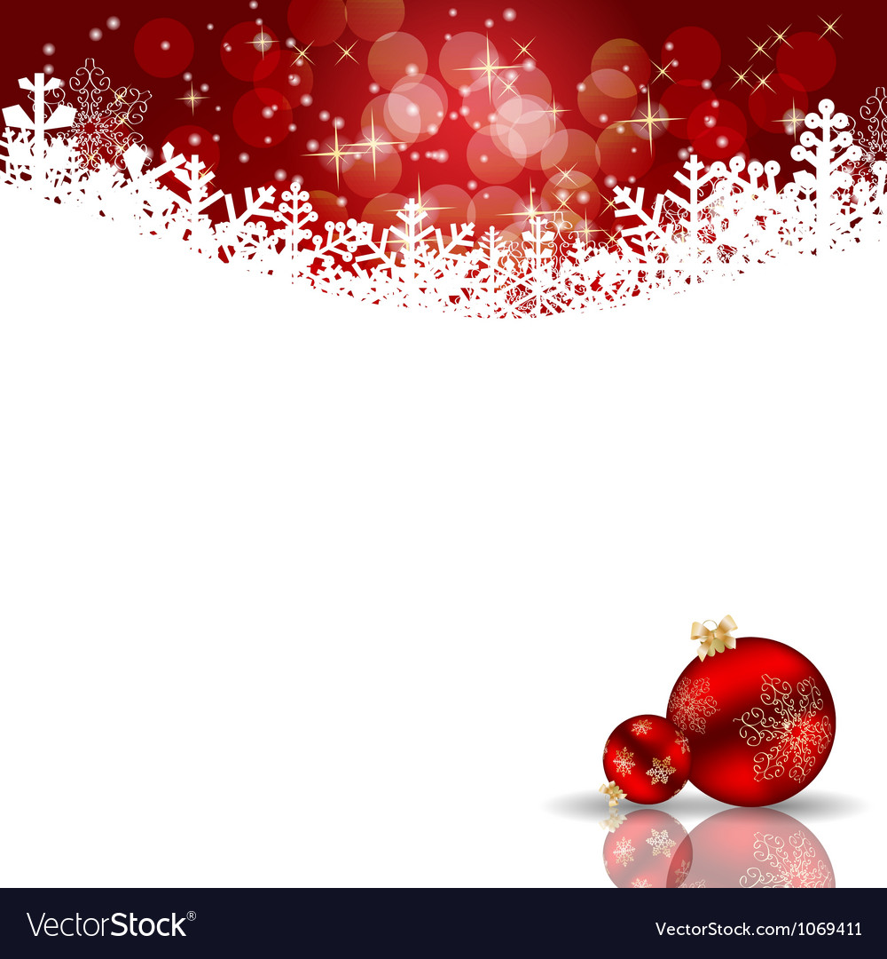 Elegant christmas background Royalty Free Vector Image