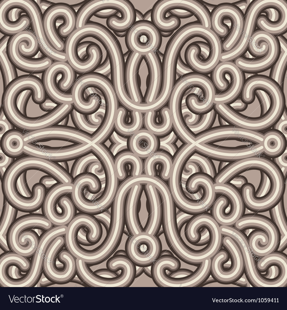 Embroidery pattern Royalty Free Vector Image VectorStock