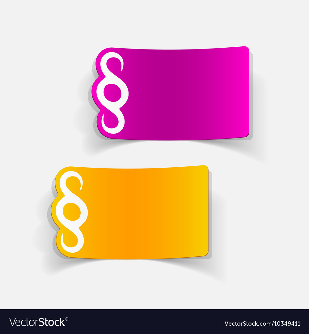 Realistic design element paragraph