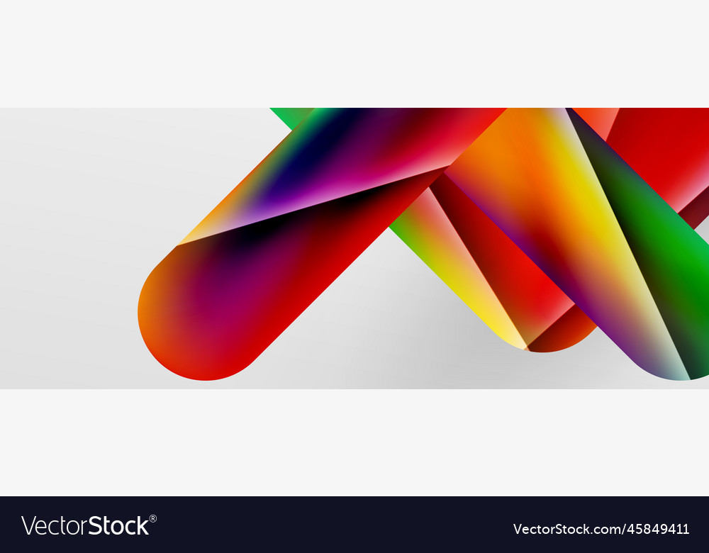 Triangle fluid color gradient abstract background